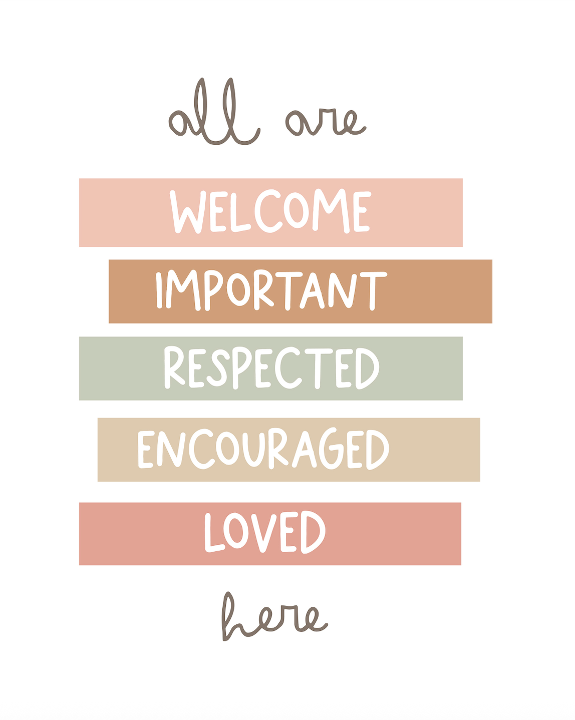 All Are Welcome Here