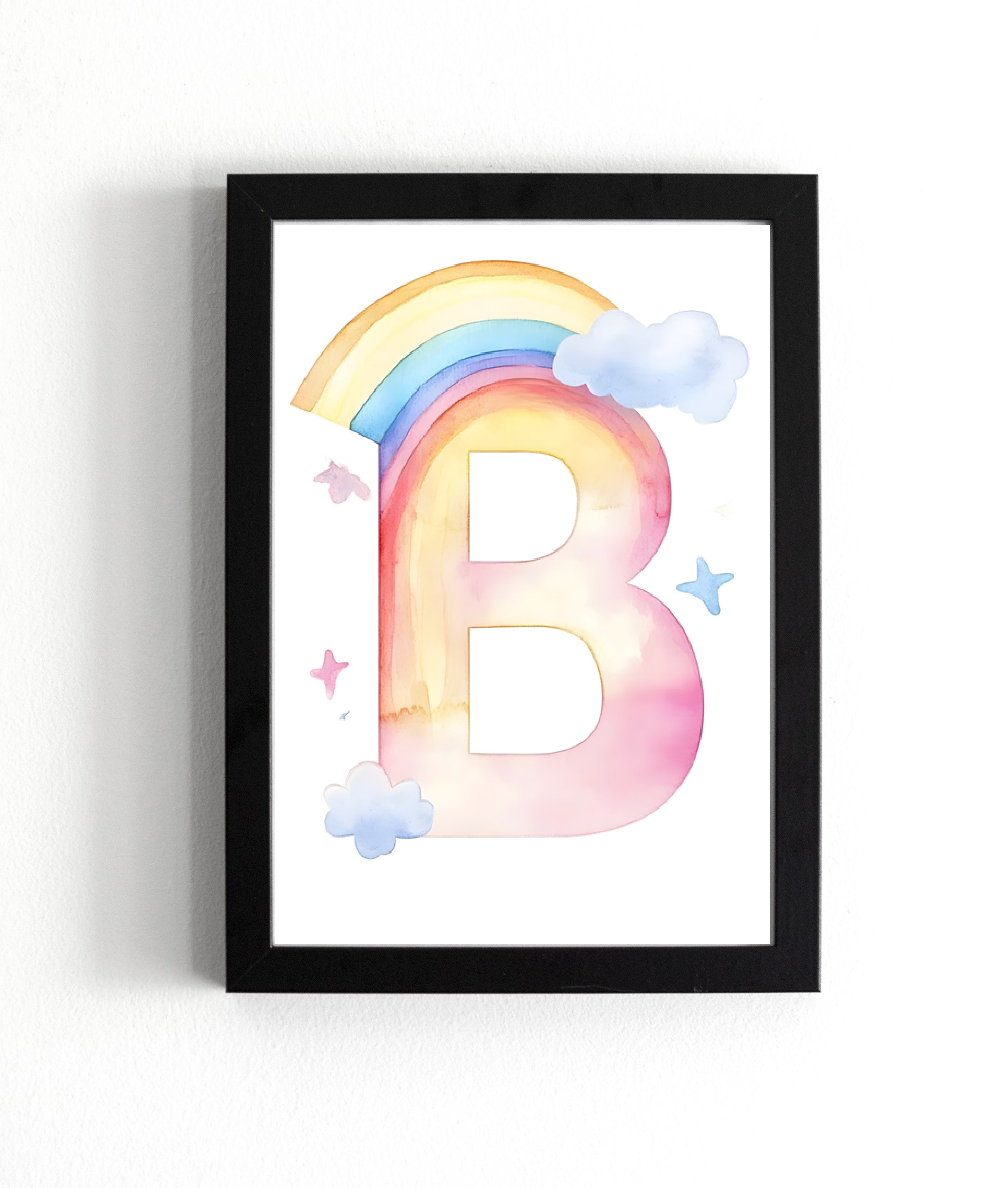 Rainbow Alphabet - B