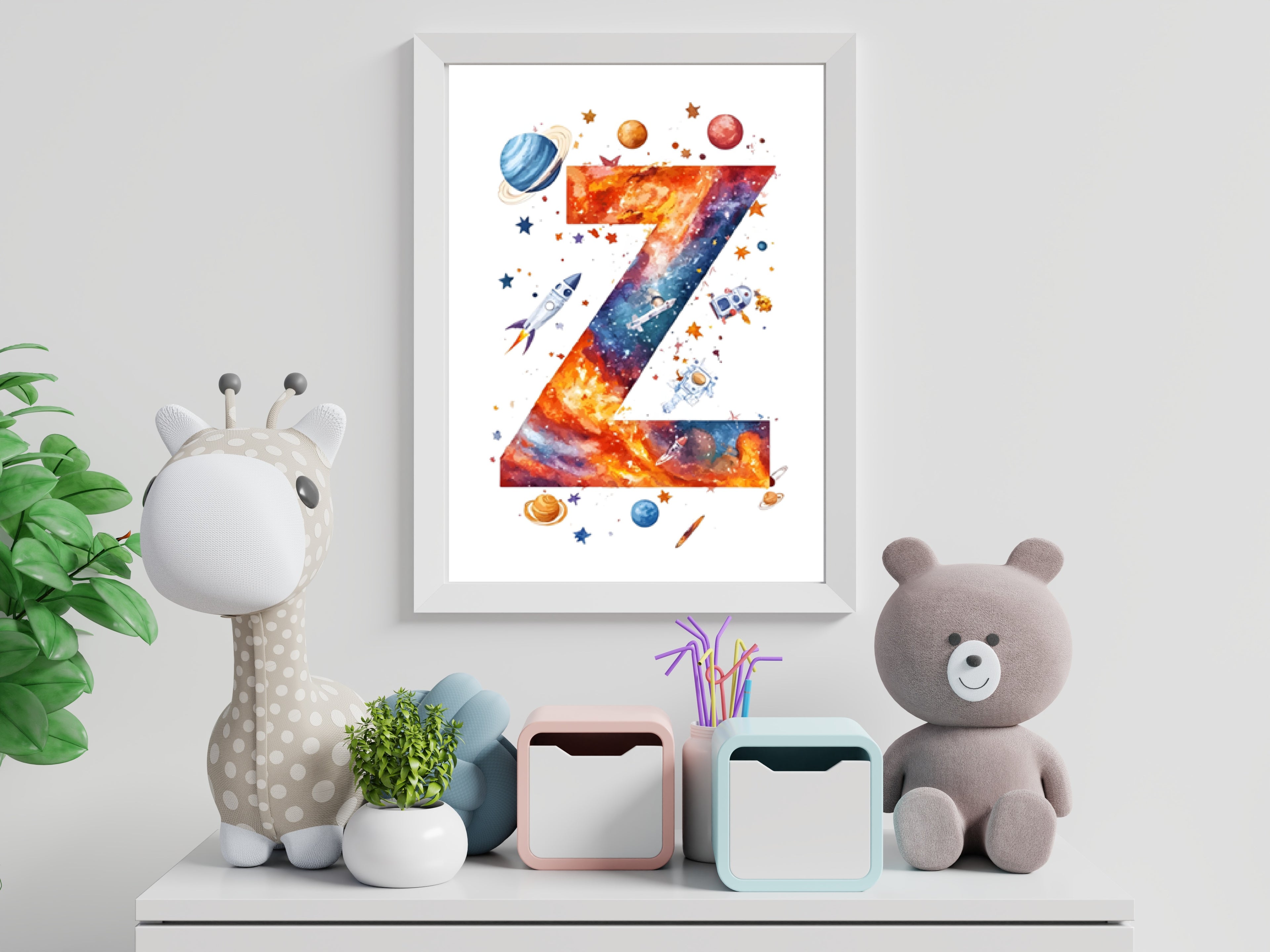 Space Alphabet - Z