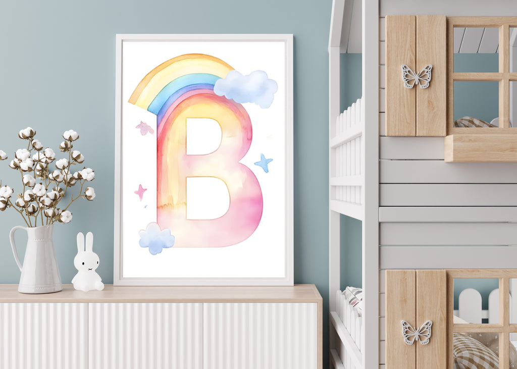 Rainbow Alphabet - B