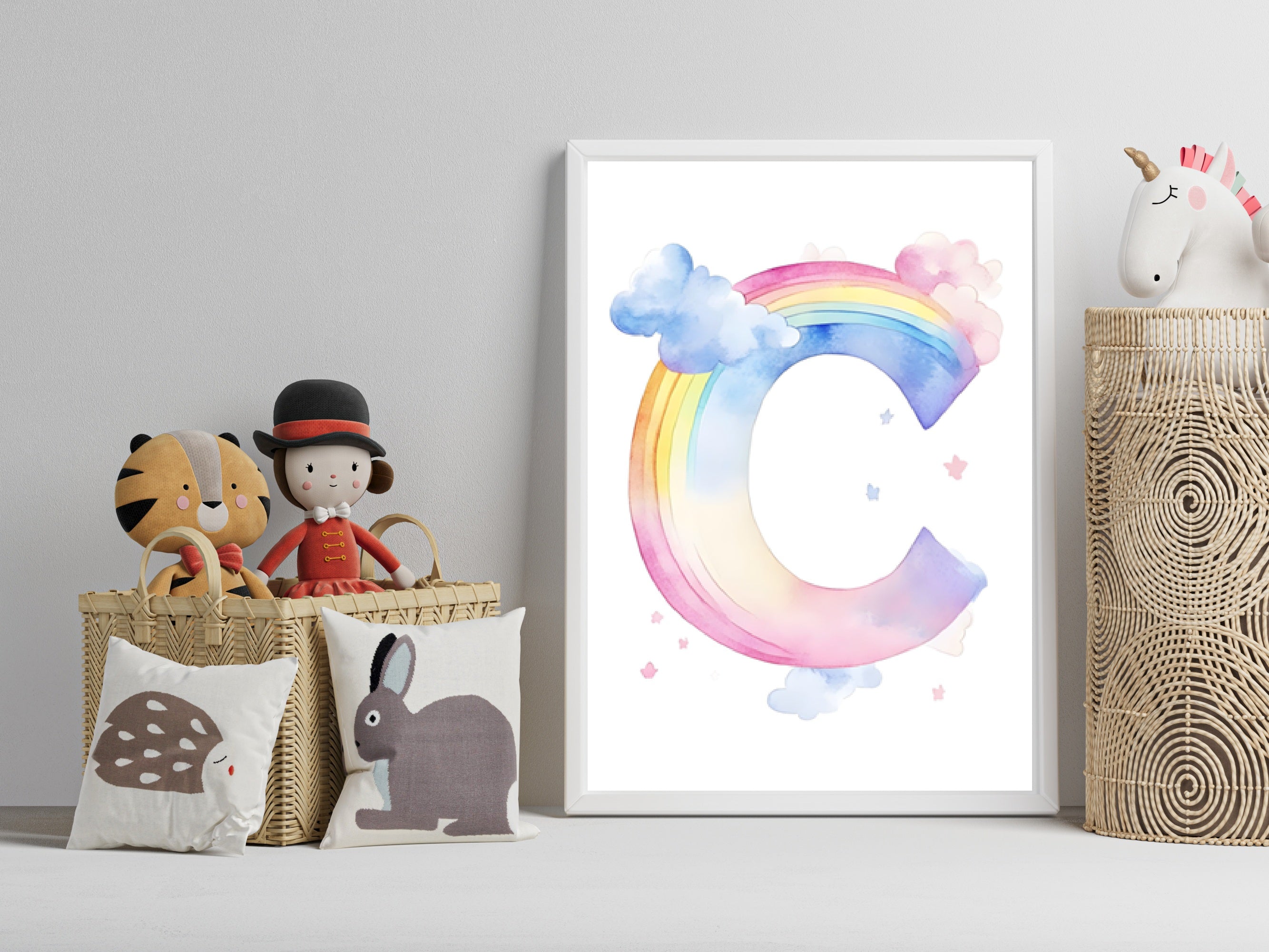 Rainbow Alphabet - C