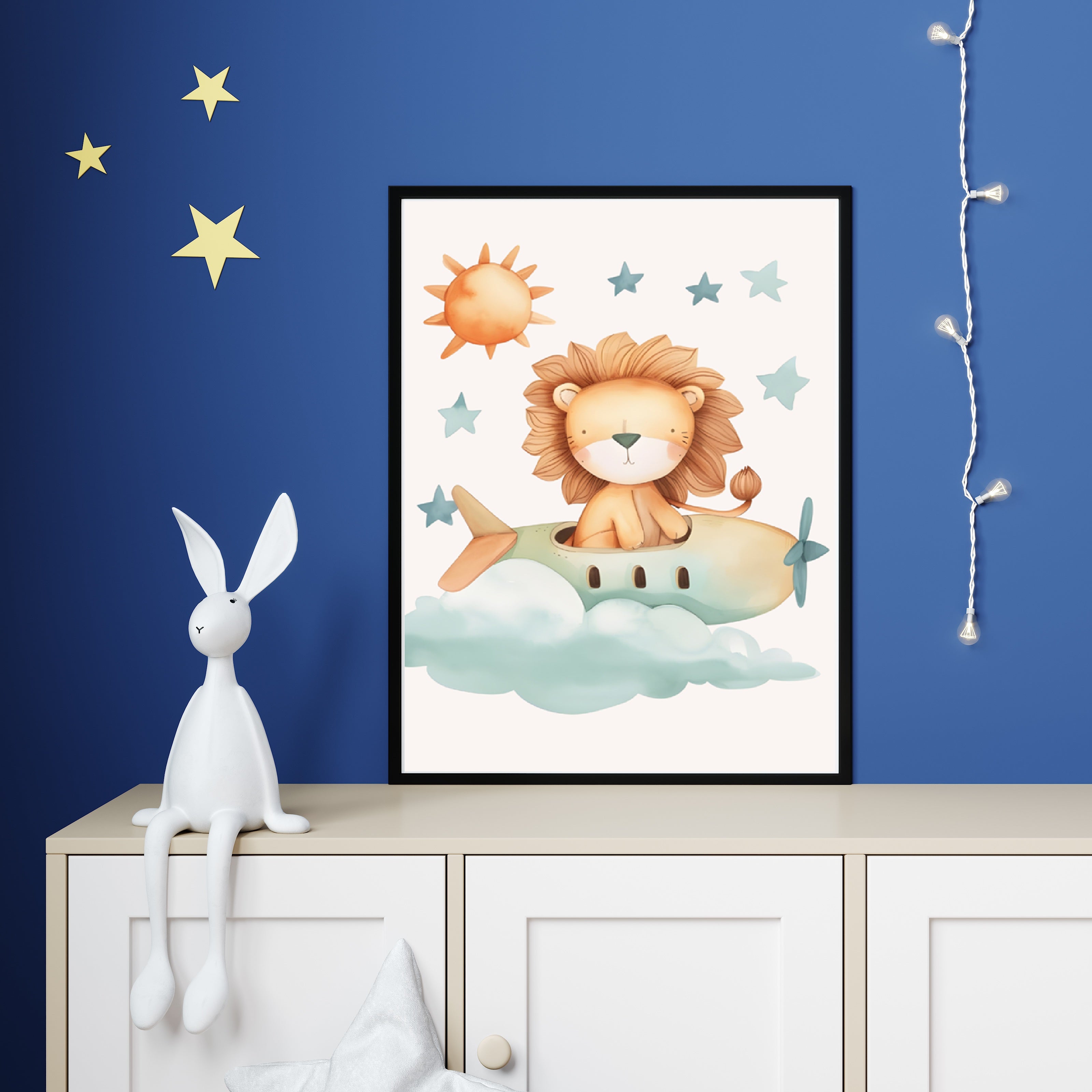 Lion - Soaring high in the sky