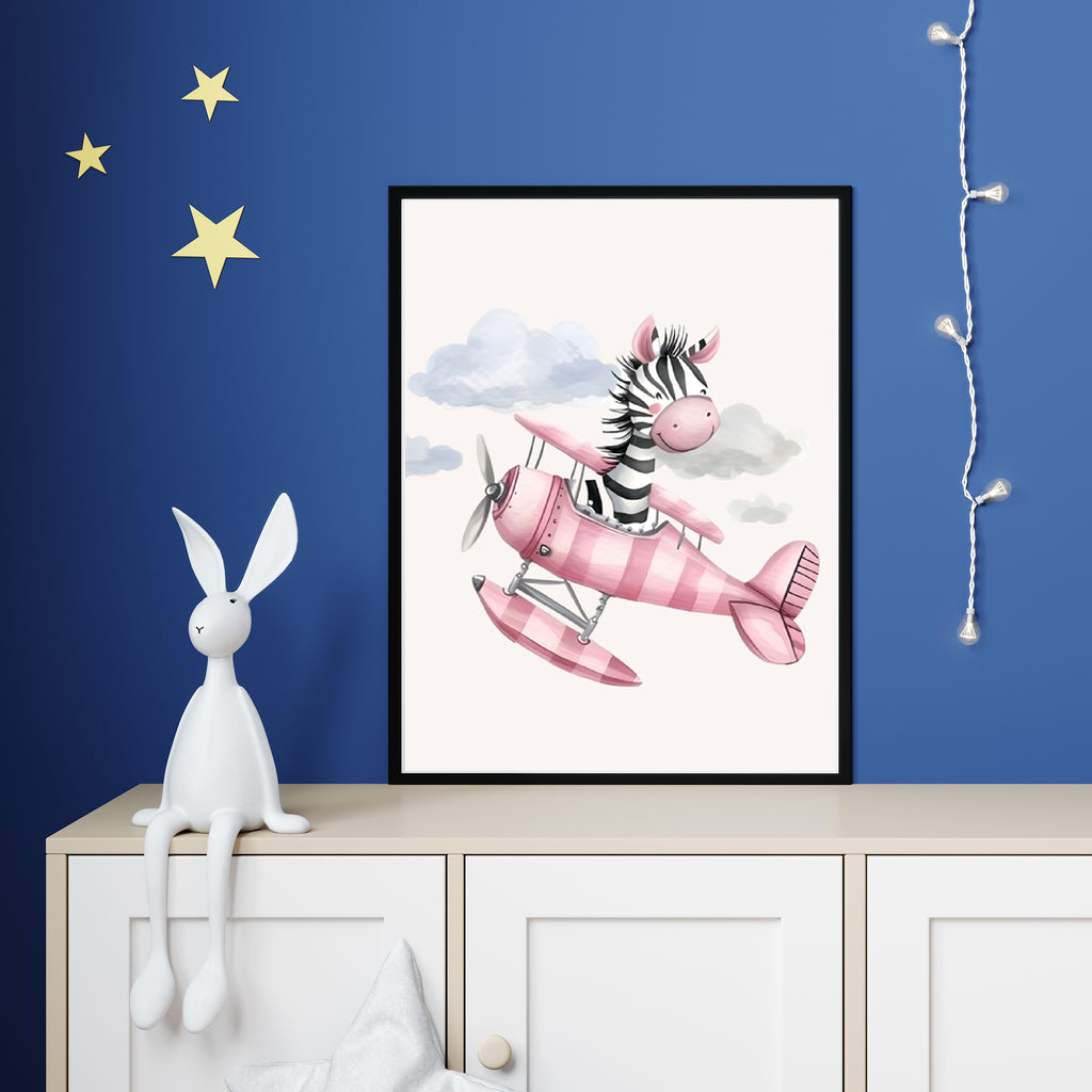 Zebra - Into the clouds