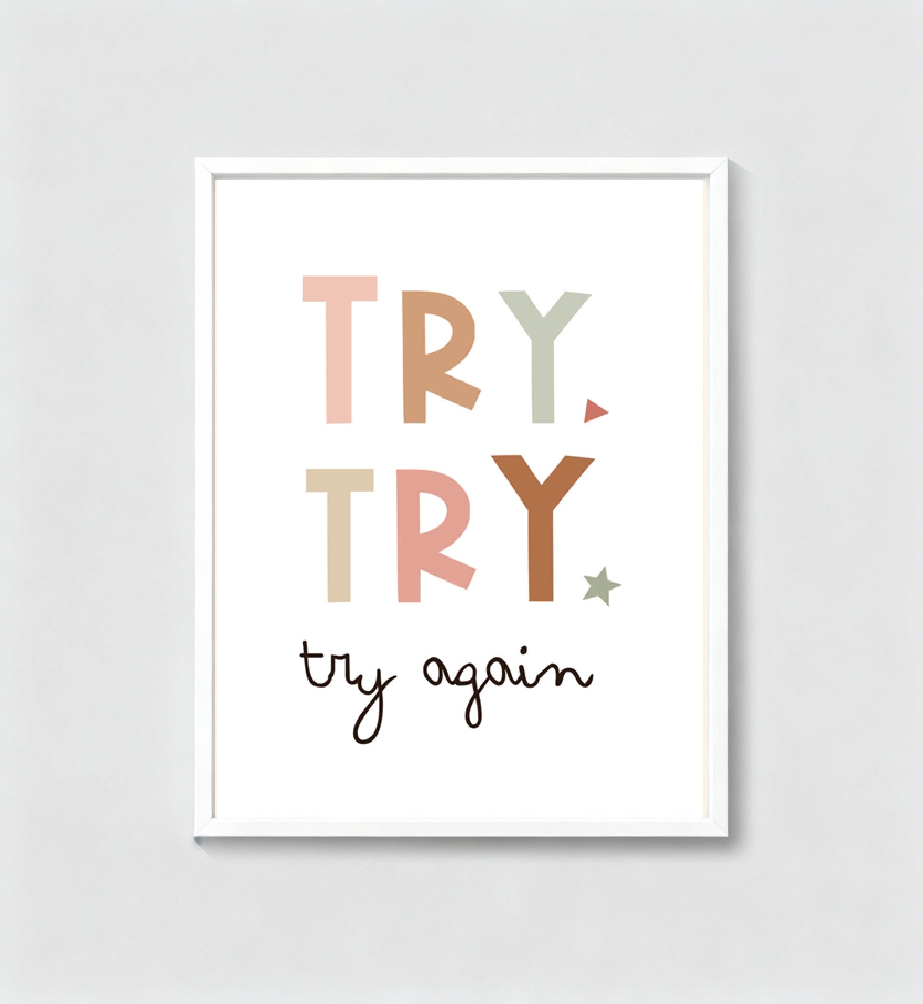 Try, Try and Try Again